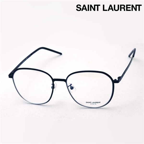 サンローラン メガネ SAINT LAURENT SL448F SLIM 002(52mm ブラック