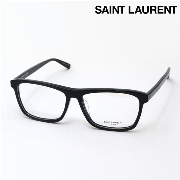 サンローラン メガネ SAINT LAURENT SL505F 001(56mm ブラック): GLASS