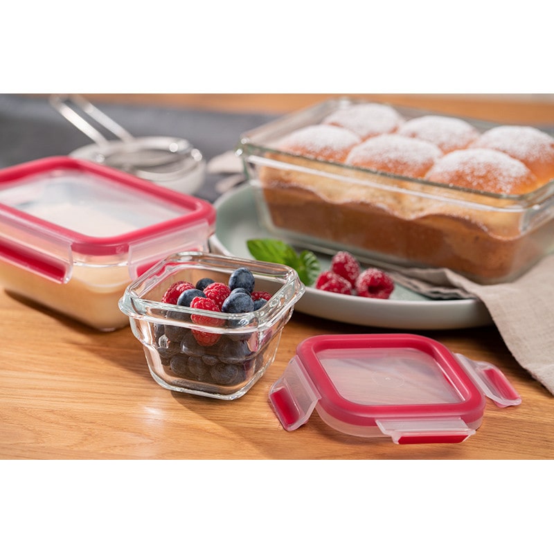 T-fal ティファール マスターシールグラス レクタングル1.3L N10410 1.3L