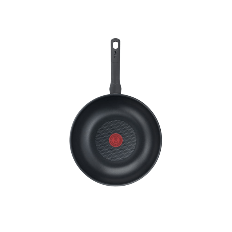 T-fal ティファール クランベリーレッド ウォックパン 28cm B55919 ガス火 ウォックパン 28cm