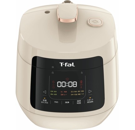 T-fal ティファール　ラクラクッカー　コンパクト電気圧力鍋