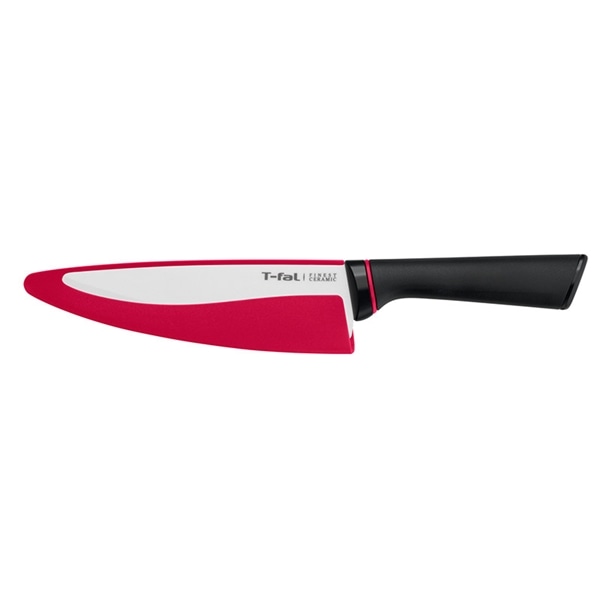 T-fal Chef's Knife 18cm Finest Ceramic Rust-free K17908