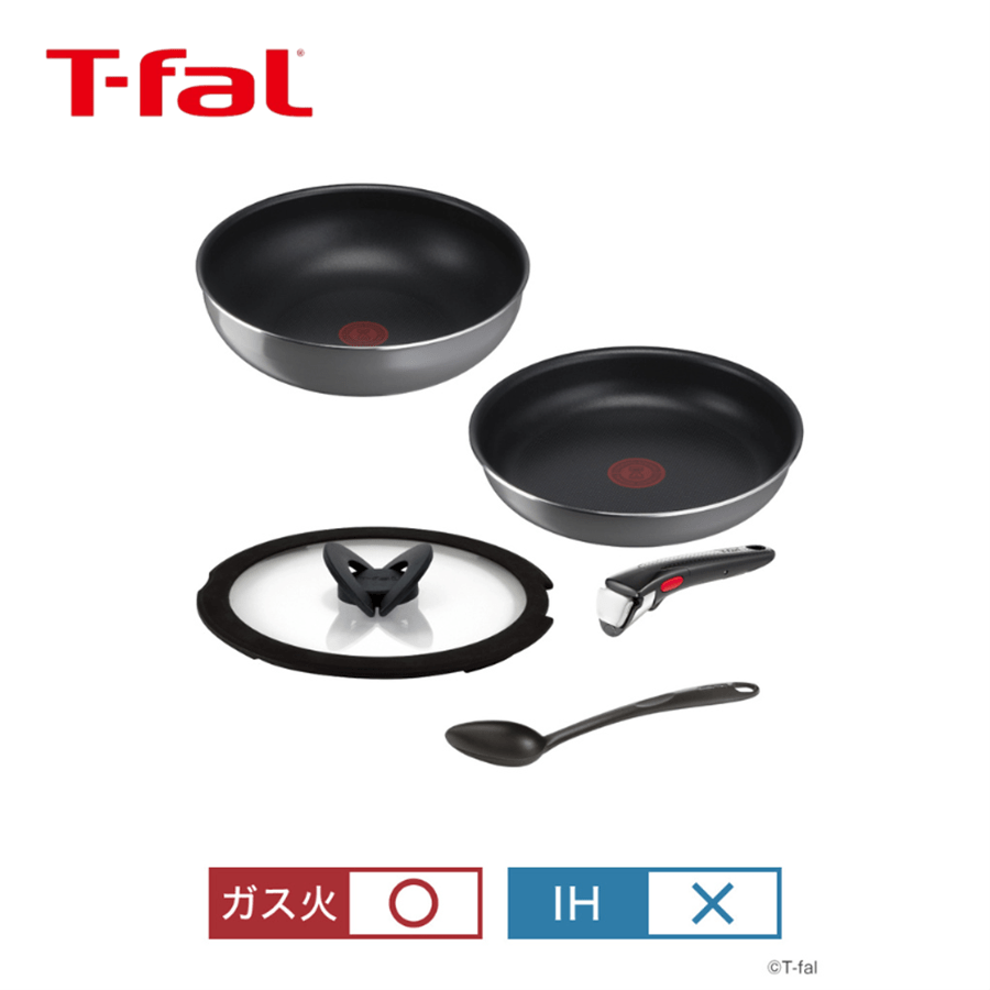 オンライン限定品 T-fal ティファール インジニオ・ネオ フレーズグレー ベーシック セット5 L16190 セット5