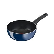 T-fal ティファール ロイヤルブルー・インテンス ディープパン 22cm ブルー D52183 ガス火専用