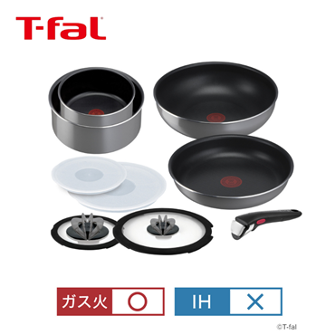 T-fal ティファール インジニオ・ネオ フレーズグレー インジニオ・ネオ フレーズグレー セット９ L16199