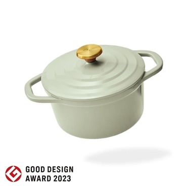 T-fal ティファール キャストライン エアココット IHココット鍋 20cm セージグリーン E26744