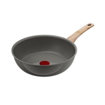 T-fal ティファール IHセラミックグライド アースグレー ディープパン 26cm C44277
