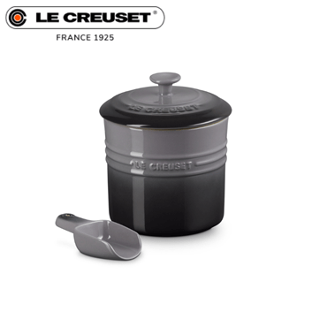 ル・クルーゼ ペットフード・コンテナー スクープ付き フリント 0630870346870