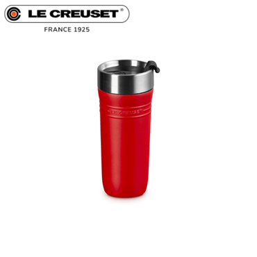 ル・クルーゼ OTG トラベルマグ 350ml チェリーレッド 41067190600001
