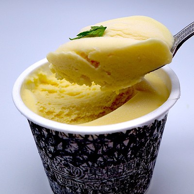 【お取り寄せ】【W】かをり果樹園 ドリアンアイスクリームココナッツミルク 6個 | 沖縄・離島配送不可