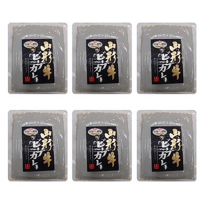 【お取り寄せ】【W】蔵王ミート 山形牛 ビーフカレー 6個セット