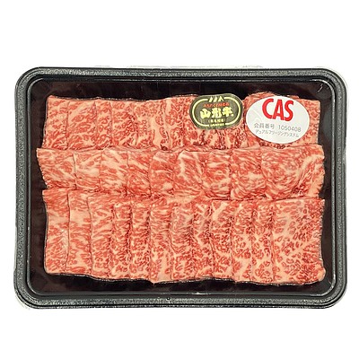 【お取り寄せ】【W】蔵王ミート CAS冷凍 山形牛焼肉用 ロース 500g