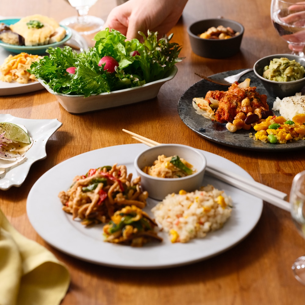 B【M】成城石井 やまだ式ロカボBento 和洋中セット 5食入(5種類×各1食)ロカボ弁当 冷凍弁当 宅配弁当