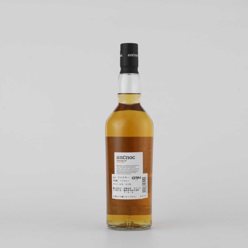 シングルモルトウイスキー アンノック12年 700ml
