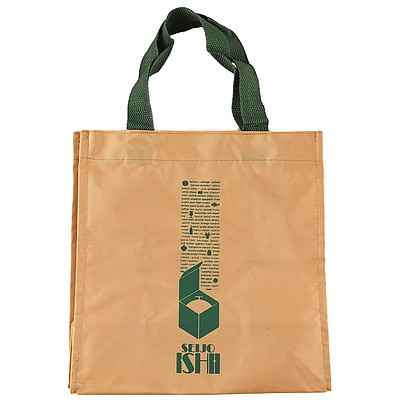 成城石井 ミニショッピングバッグ ベージュ 1枚/ ショッピングバッグ エコバッグ