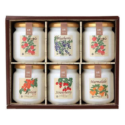 【お歳暮】【WR】寿高原食品 自然ジャムセット 220g×6個入 | 沖縄・離島配送不可 / バイヤー厳選長野グルメ