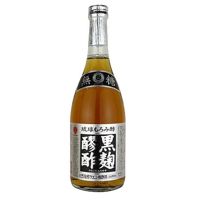 ヘリオス酒造 黒麹もろみ酢無糖 720ml×3本