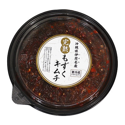 沈菜館 沖縄伊是名島産 完熟もずくキムチ 180g