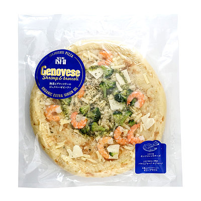 成城石井 海老とブロッコリーのジェノベーゼピッツァ 1枚 | 沖縄・離島配送不可