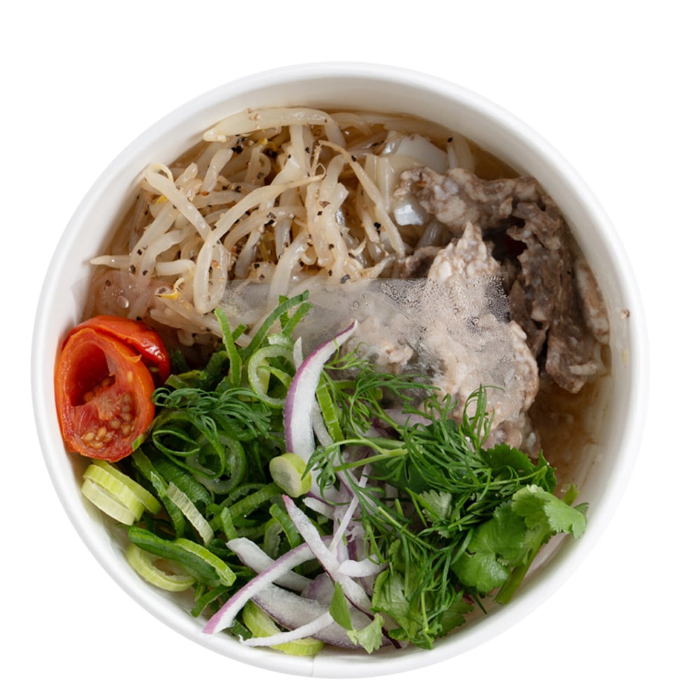 成城石井自家製 牛出汁とハーブ香る九条葱と牛バラのフォー| D+2 / 消費期限:発送日より2日間