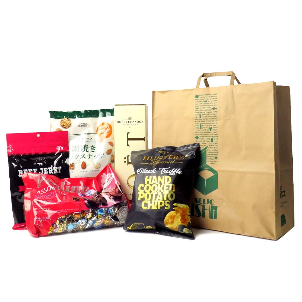 【Lサイズ】 オリジナル紙袋/ ショッピングバッグ エコバッグ