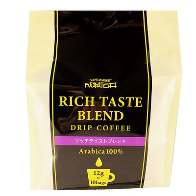 成城石井 リッチテイストドリップコーヒー 12g×10袋