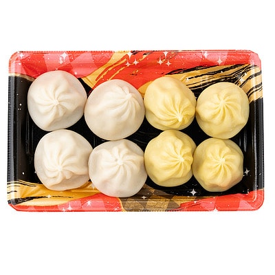 成城石井 【要冷蔵】台湾風小籠包2種盛合わせ(豚・カニ味噌) | D+2 / 消費期限:発送日より2日間