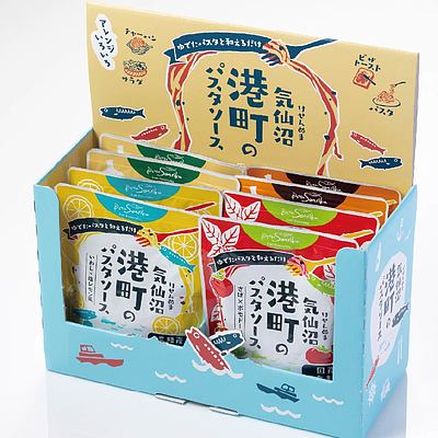 【お取り寄せ】【WN】阿部長商店 気仙沼港町のパスタソース | 沖縄・離島配送不可