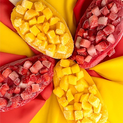 【送料込み】成城石井まるで果物のようなGelatoBarストロベリー&ラズベリー 84ml×24個