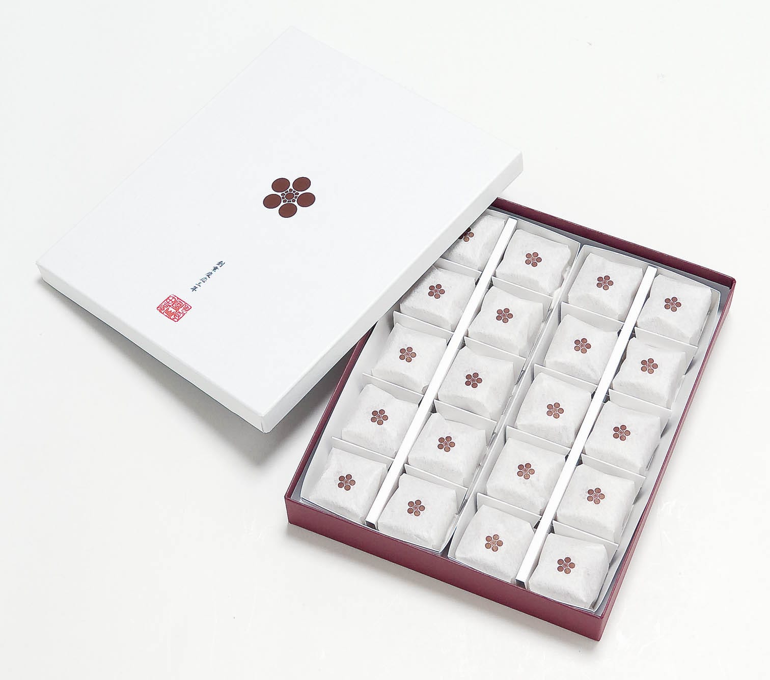 【お取り寄せ】【W】山田屋まんじゅう化粧箱 20個入 | 沖縄・離島配送不可