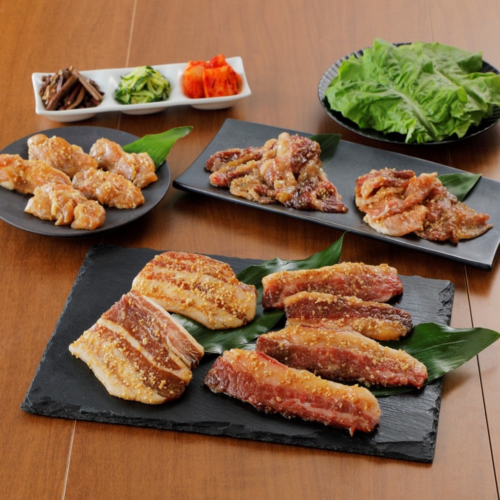 【お取り寄せ】【WN】焼肉大貫監修 味付き焼肉(むちゃうまセット) | 沖縄・離島配送不可