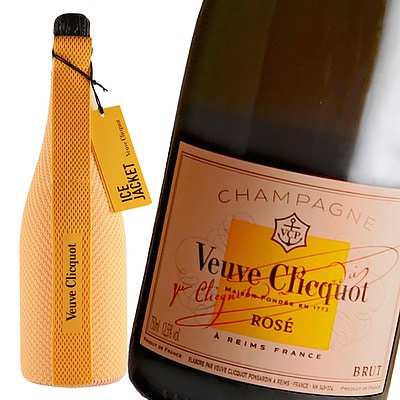 ヴーヴクリコ ローズラベル アイスジャケット 750ml