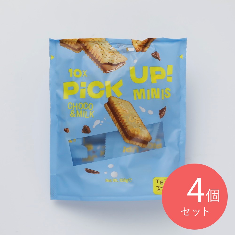 バールセン ピックアップミニーズチョコ&ミルク 106g×4個
