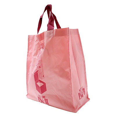 成城石井ショッピングバッグダスティピンク 1枚/ ショッピングバッグ エコバッグ