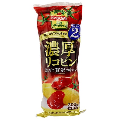 カゴメ 濃厚リコピン トマトケチャップ〔6319〕300g