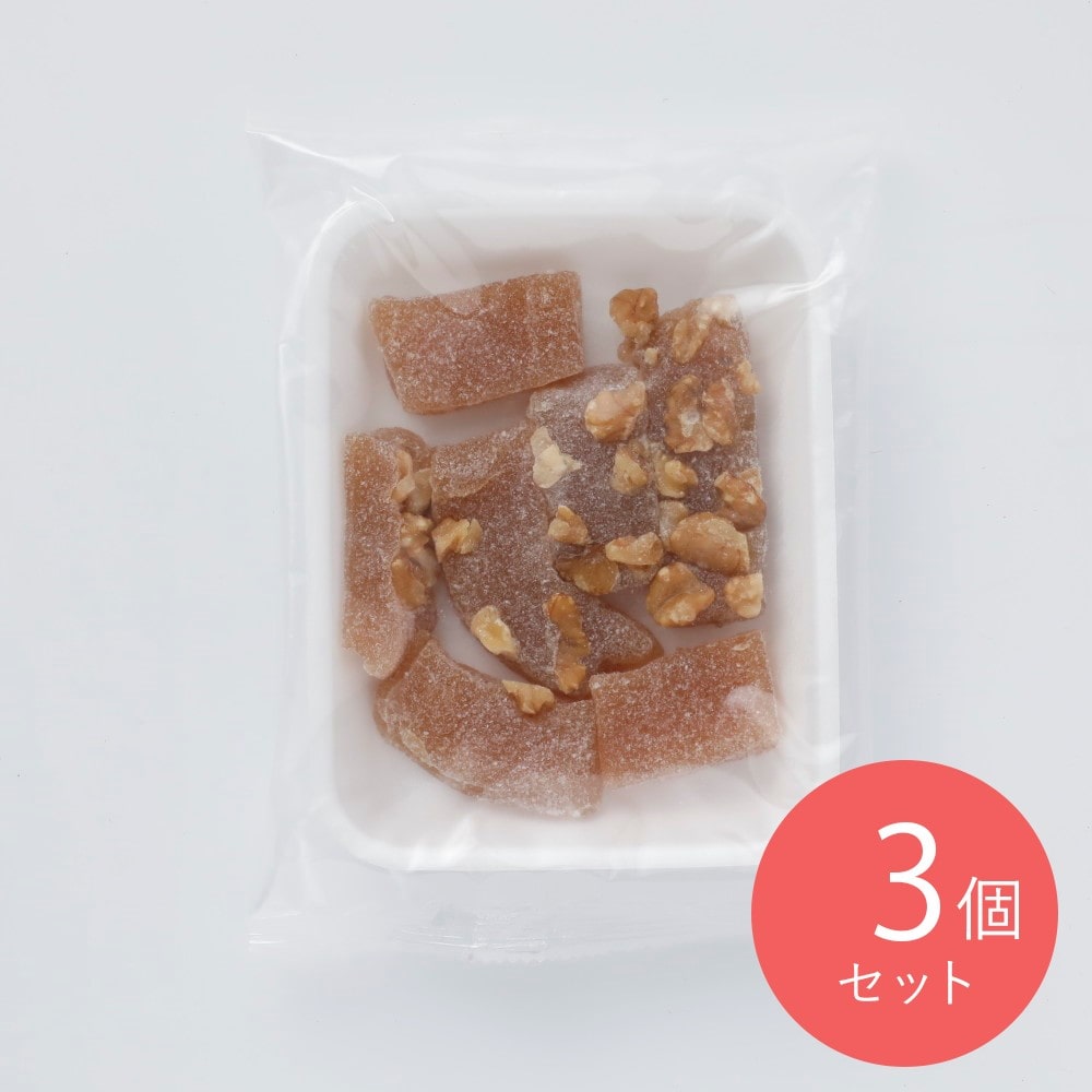 千秋堂 くるみ餅(ゆべし切りおとし) 150g×3個