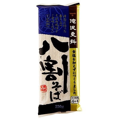 日清製粉ウェルナ 滝沢更科八割そば 250g