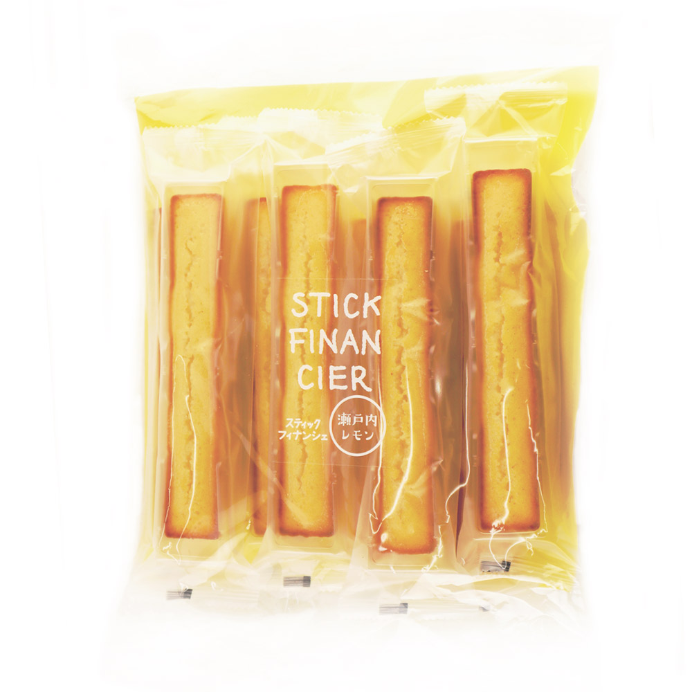 井桁堂 スティックフィナンシェ瀬戸内産レモン 8本