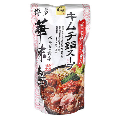 トリゼンフーズ 博多華味鳥 キムチ鍋スープ 600g×3個