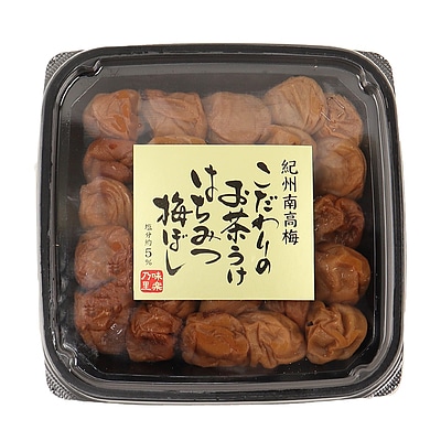 和歌山県紀州産 こだわりお茶うけはちみつ梅ぼし 350g