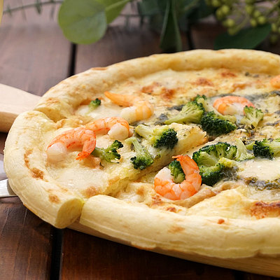 成城石井 海老とブロッコリーのジェノベーゼピッツァ 1枚 | 沖縄・離島配送不可