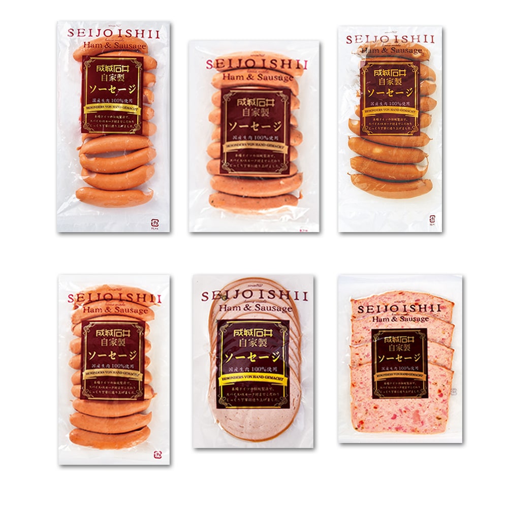 【お取り寄せ】【GR】成城石井自家製 DLGメダル受賞ウインナーソーセージセット 6種入 | 沖縄離島配送不可