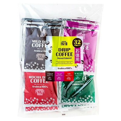 成城石井 ドリップコーヒーバラエティアソートお徳用 12g×32P | D+2
