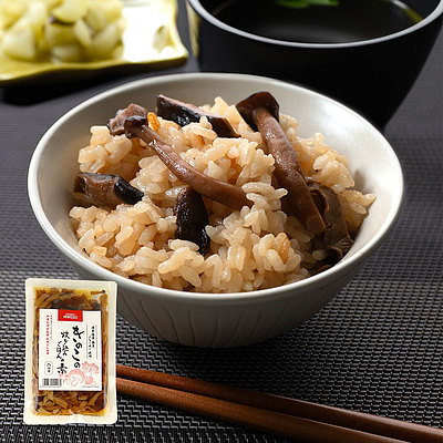 成城石井国産椎茸舞茸ぶなしめじ使用炊き込みごはん170g