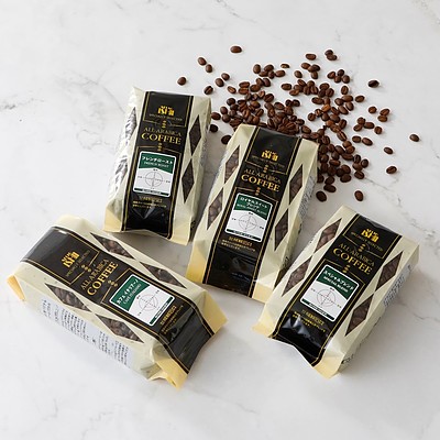 【送料込み】【成城石井のマストバイ!#6】 成城石井オリジナルコーヒー豆 少量×4個セット