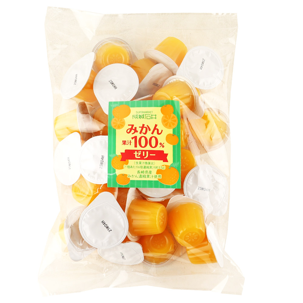 成城石井 長崎県産みかん果汁100%ゼリー30個 | D+2