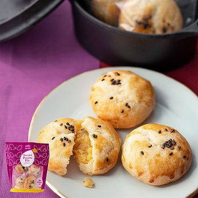 成城石井自家製 紅はるかのスイートポテトパイ 5個 | D+2