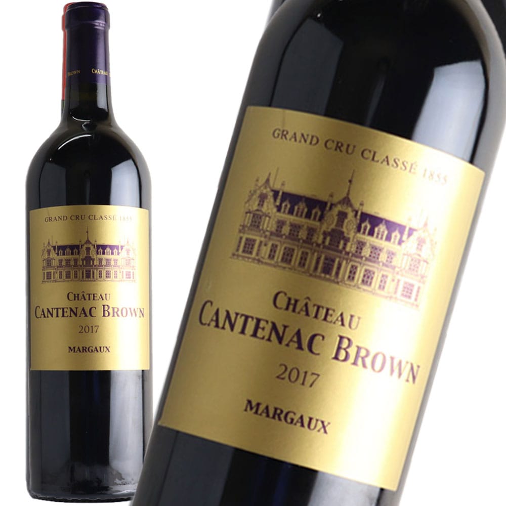 ボルドー マルゴー 17 CH カントナック ブラウン 750ml