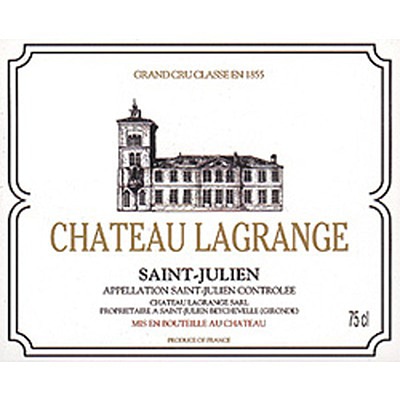 フランス ボルドー サンジュリアン 2017 CH ラグランジュ 750ml