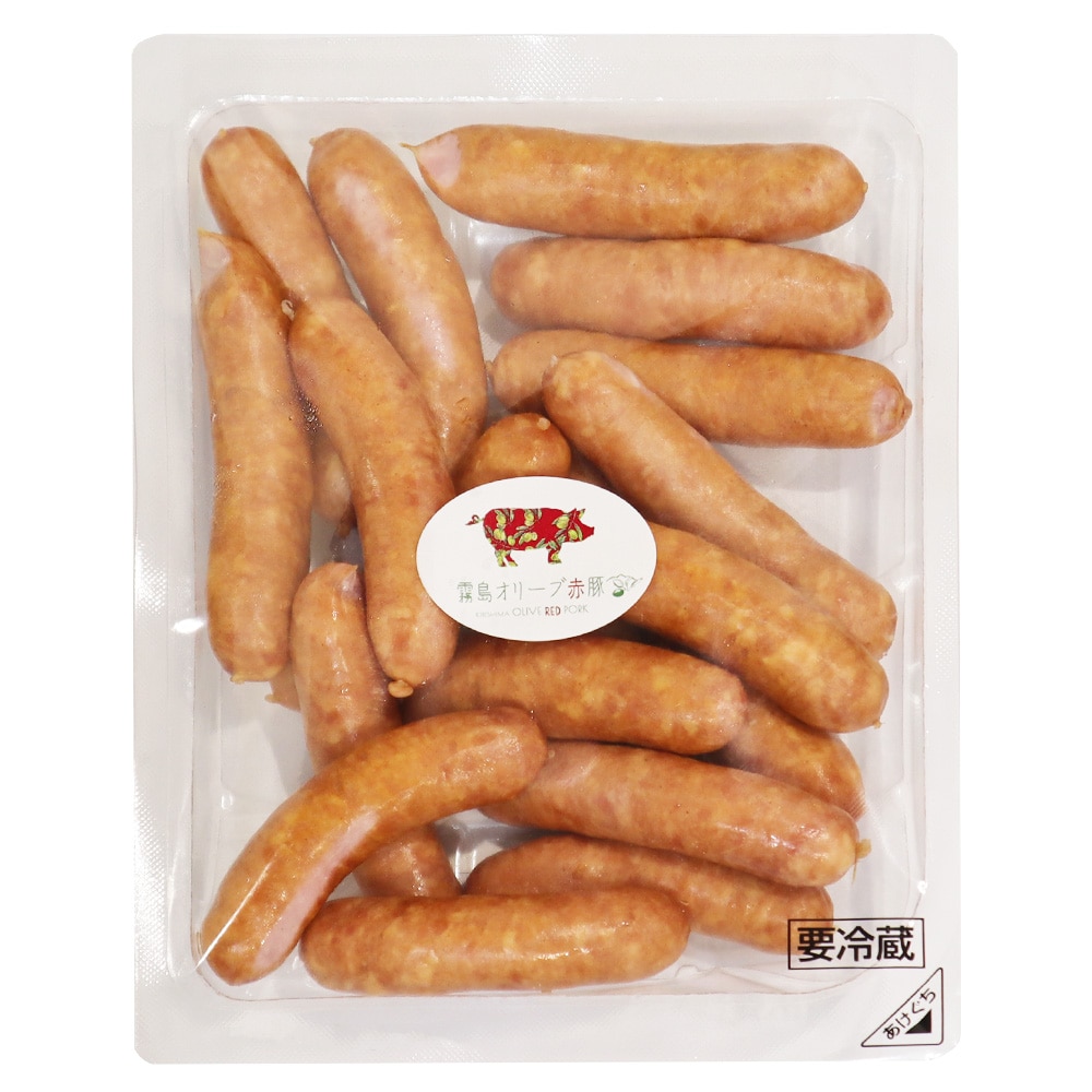 丸正フーズ 霧島オリーブ赤豚使用 ポークウインナー 300g